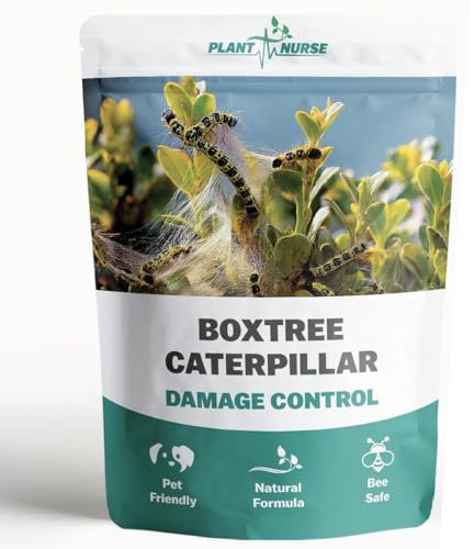 Plant Nurse, Box Tree Caterpillar Damage Control, Prevent Damage Now, Safe for bee's, birds and wildlife, bring your buxus hedge back to good health, maximum coverage 300 square meters, Extra large pa