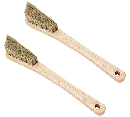 Spazzola per arrampicata su roccia e spazzola bouldering con setole spesse e ultra resistenti in pelo di cinghiale e manico ergonomico per tutti i tipi di gesso da arrampicata e arrampicata indoor o