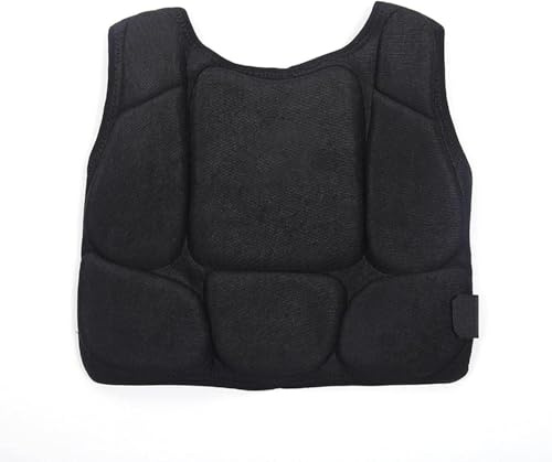 DuxuMmade Chaleco protector de pecho de entrenamiento marcial, absorción de golpes, chaleco de protección de pecho, para karate, taekwondo, boxeo, artes marciales (XL)