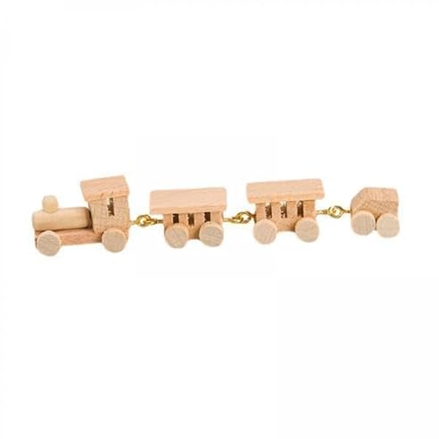 RCULWPLP 3X 1:12 casa delle bambole in miniatura locomotiva, elettrodomestico da cucina, mini treno in legno giocattolo simulazione treno a vapore per costruire giardino fatato