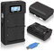 CITYORK LP-E6 LP E6N Rechargeable Battery Charger Set, 2-Pack 2000mAh Camera Batteries Compatible with Canon EOS 5D Mark II, III, IV, 5DS, 5DS R, 6D, 60D,6D Mark II, 7D, 7D Mark II,70D, 80D