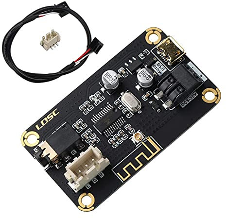 RUZHI Modulo Bluetooth Scheda Audio Stereo MP3 DC 5-35V Portatile Decodificatore Elettronico Senza Fili Chip Cuffie Stereo DIY