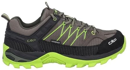 CMP Herren Rigel Low Shoes WP Trekking-Schuhe, Militare-Moss, 43 EU