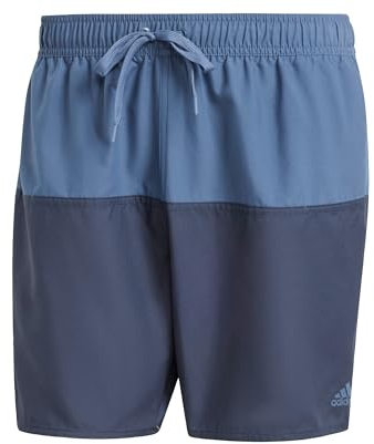 adidas Herren Colorblock CLX Swim Shorts, Preloved Ink/Legend Ink, M