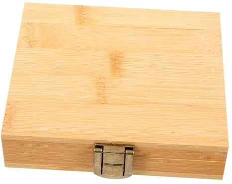 HAPINARY Holzbox Für Aquarellfarben Leer Mit Gittern Tragbarer Farbkasten Aquarell Aufbewahrungsbox Für Künstler Geeignet Für Malamateure Und Profis