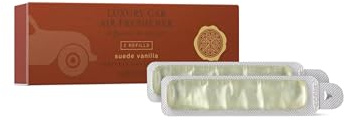 RITUALS Recargas para Ambientador de Coche en Suede Vanilla – Pack Dúo de Recargas de Perfume de Lujo de la Private Collection, Mantén tu Espacio Fresco Durante Meses – 2 x 3g