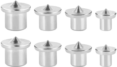 8 st. pluggar, centreringsspetsar, pluggstöd, markeringshål, markeringspengar, träpluggar, set 6/8/10/12 mm, centreringsspetsar av träplugg för träarbete, borrverktyg