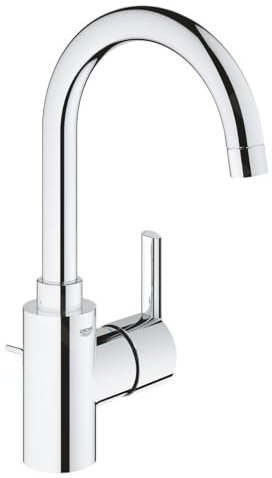 GROHE Feel - Einhand-Waschtischarmatur (1/2, L-Size, langlebige Oberfläche), chrom, 32723001