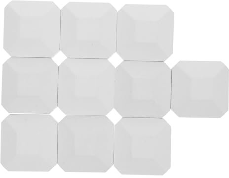 Hoement 10pcs Replacement Cordierite Briquettes for Gas Grill Bbq Grill Briquettes Replacement Fit for Turbo Bbq