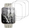 Anoowkoa TPU SOFT Displayschutzfolie für Amazfit Bip 6, 4 Stück Schutzfolie [NOT Panzerglas] 9H Härte Gehärtete Folie HD Vollbild Handyfolie Hartglas Anti-Kratzer Displayfolie