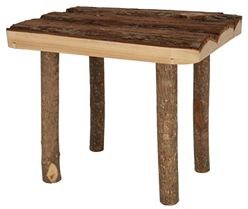 Kerbl 81809 Rodent Shelter Nature, Shelter Sunshade, Wood