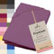 JONA SLEEP® Spann-Bettlaken (180-200 x 200 cm) Premium Spannbettlaken - 220gm² - hält über 150 Wäschen Stand | ÖKO-TEX 100 (Dunkelmagenta)