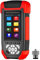 Glasfaserkabel Tester, OTDR Messgerät SM 1310/1550nm 24dB/22dB Multi-Funktionstester OPM/OLS/RJ45 Test/Event Map/VFL Test Rang 10m-60km Kompatibel mit SC FC ST APC Adapter für Fiber Optic