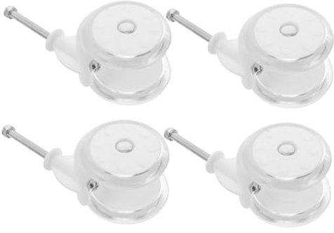 BESPORTBLE 4Pcs Replacement Wheels for Walkers Lightweight Secure and Portable Wheel for Enhanced Walking Support Homes Parks and Shopping Malls