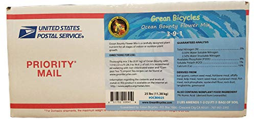 Ocean Bounty (25 lb) Natural Plant Nutrients - Plant Food for Indoor Plants and Outdoor Plants