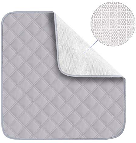 Wickelunterlage Wasserdichte Inkontinenzauflage Rutschfeste Wickelauflage Matratzenauflage Waschbare Windelmatte Babybett Sofa Stuhl Urinauflage Auslaufsichere Matte für Erwachsene Baby Haustier