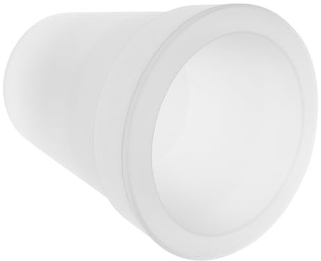 Toddmomy Vaso Di Fiori Luminoso All'aperto Sentiero Da Esterno Per Il Giardino Guidato Brilla Vaso Per Piante a Led Decorazioni Alluvione Fiore Pianta Vivaio Abs Bianca