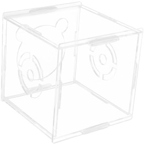 ibasenice Nido para Dormir De Acrílico Transparente Refugio De Verano para Pequeños Animales Casa Acrílica para Hámsteres Escondite Delicado para Hámsteres para Jaula De Hámster