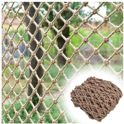 Rete da arrampicata pesante per bambini e adulti, 3 pezzi (3 x 3 m) accessorio per parco giochi all'aperto, per altalene, case sugli alberi e attività di gioco avventuroso