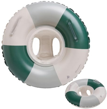Schwimmring Baby mit Griff, Aufblasbarer Schwimmhilfe mit Schwimmsitz