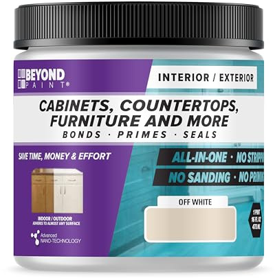Beyond Paint Counter Top Paint - Pint - No Stripping No Sanding No Priming, Bone