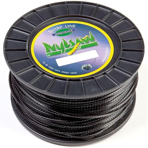 Matijardin - Fil nylon cranté Nylsaw 3 mm x 132 m débroussailleuse