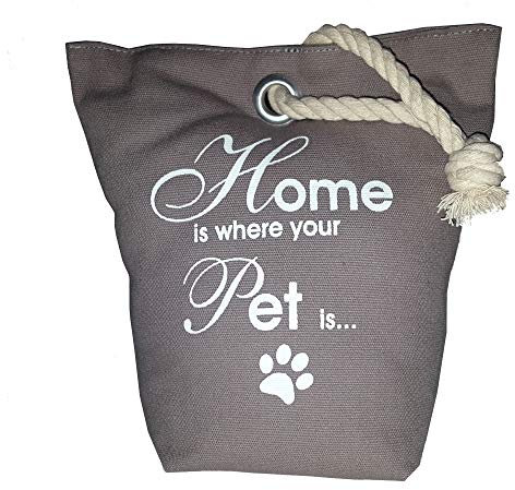 Lilienburg Türstopper schwer Stoff Sack Boden oder Fensterstopper Zimmer Stabil für Tür Fenster oder als Zugluftstopper Buchstütze (Knoten)