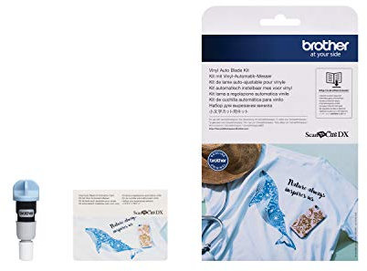 Brother CADXVBKIT1 ScanNCut DX Auto-Klingen-Set aus Vinyl, ohne