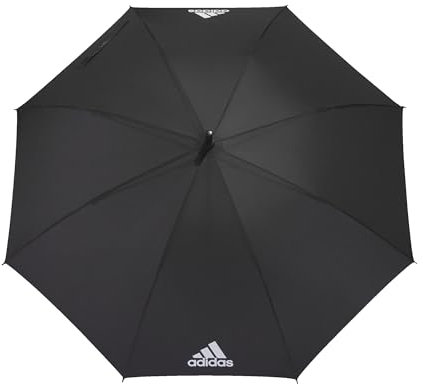 adidas Unisex Single Canopy Umbrella 60, black, One Size