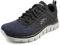 Skechers Herren Track Ripkent Training Shoes, Navy Mesh/Black Trim, 41.5 EU