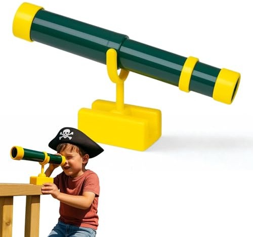 Telescope for Kids 2.0 – Extendable with Zoom Perfect for Climbing Frames Treehouse Playground 5-12 year old