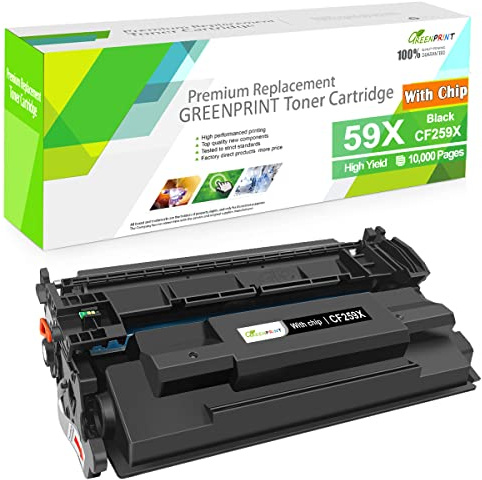 【con Chip】Cartucho de Tóner Compatible 59X CF259X (59A CF259A) de Alta Capacidad 10000 Páginas para H P M304a M404dw M404dn M404n M428dw M428fdw M428fdn M428m M406dn M430f- El embalaje puede variar