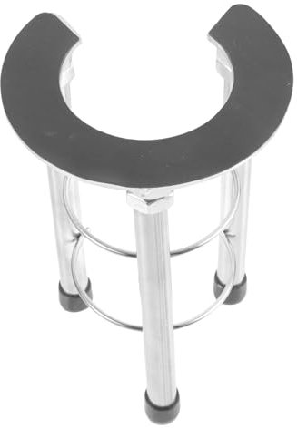 KOMBIUDA Support D'évier Encastré En Acier Inoxydable Réglable 16-26 Cm, Fixation Sans Perçage, Base Élargie Antidéformation, Cuisine Et Salle De Bain