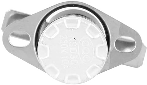 Sunydog KSD301, 5 PC: S Omkopplare Temperaturkontroll Termostat Termisk Switch med 23 Reagerande Temperaturalternativ för AC250V 10A, Liten Storlek och Lätt Design, Kompakt och Stabilt (130)