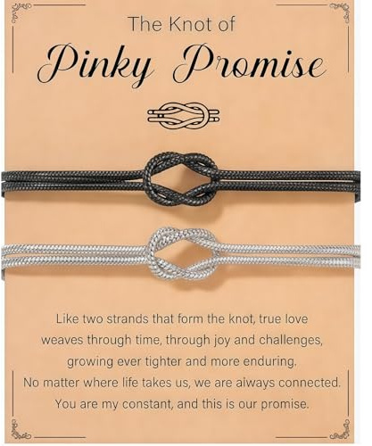 Yamobi Juego de pulseras para parejas, pulseras de la amistad para parejas, pulsera con pulsera de amor para San Valentín y Navidad