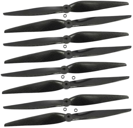 Hélices Double Pales Carbone 3K 11 Pouces 1150 CW CCW