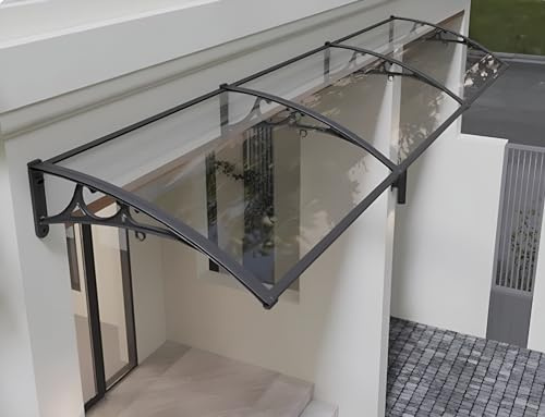 Väderbeständiga takpaneler – UV- och regnskydd för utomhus balkonger baldakiner dörr- terrassöverdrag och källare – och mångsidig.