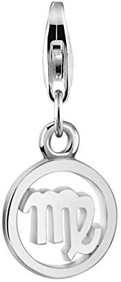 Nenalina plata charm colgante signo zodiacal virgo para collares y pulseras para mujer 713298-000
