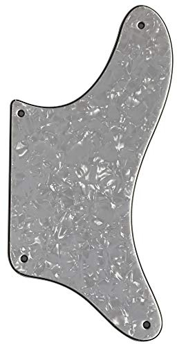 Passar La Cabronita Telecaster No Pickguard gitarr (4 lager vit pärla)