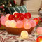 LED Lichterkette Baumwollkugeln mit USB Stecker, 6m 40er Cotton Ball Lichterketten Kugeln Nachtlicht für Weihnachten, Hochzeit, Party, Zimmer, Wohnheim, Innen Deko Party Deko-Pink