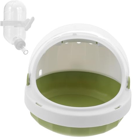 CIYODO Tragbarer Hamster-tragekäfig Mit Handgriff UFO-transportbox Für Kleine Haustiere Für Hamster Mäuse Und Frettchen Leicht Und Atmungsaktiv Sicher Und Praktisch