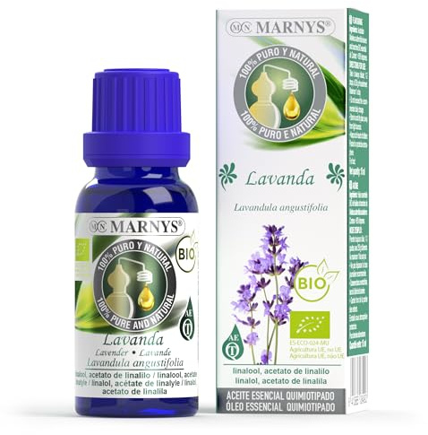 Marny's Aceite Esencial de Lavanda, Bio, Multicolor, 10 Mililitro