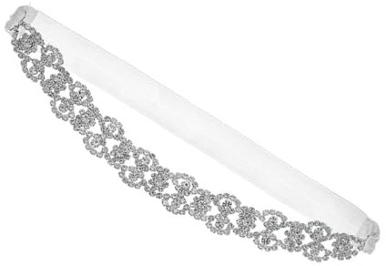VALICLUD Rhinestone Garter Für Braut Elegantes Elastisches Strumpfband Mit Glitzernden Details Für Hochzeiten Jubiläen Und Besondere Anlässe Hochwertiges Brautaccessoire Für