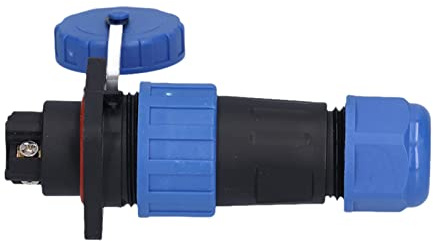 Adaptador de Conector de Aviación IP68 con Tecnología Engaste Tornillo para Aplicaciones Industriales Versátiles (4 pines)