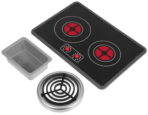 Perfeclan Giocattolo per elettrodomestici da Cucina per Bambini, Giocattolo per fornelli da Gioco di Ruolo, Regalo Realistico, pentole, Giochi di Ruolo, con Lavandino