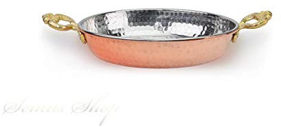 SEMUS Orientalische Handmade Schwere Kupfer Pfanne/EL yapimi Agir Bakir (17 cm.)