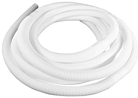 well2wellness® Universal Poolschlauch Schwimmbadschlauch 38mm weiß - 3 Meter