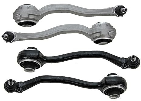 ATEC Germany 2x bras de suspension avant infŽrieur, 2x bras de suspension avant supŽrieur, y compris joint de suspension douille Compatible avec MERCEDES Classe C (W203)(CL203)(S203), CLC (CL203)