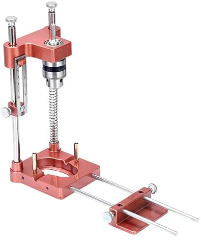 Auto-Line-Bohrführung, Bohrführung, Tragbare Bohrführung, Bohren Von Löchern Bis Zu 2 Zoll, Vielseitiges Basis- Und Zaunsystem, Bohrlokalisierungs-Werkzeugsatz, Holzbearbeitungsbohrlokalisierung