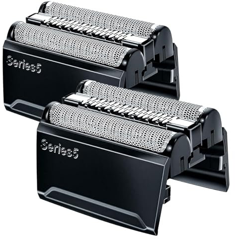 52B Scherkopf Kompatibel mit Braun Series 5, 52B Scherblatt für Braun Series 5, Ersatzklingen Klingen Rasierkopf für Rasierer Herren 5040S 5050 5050cc